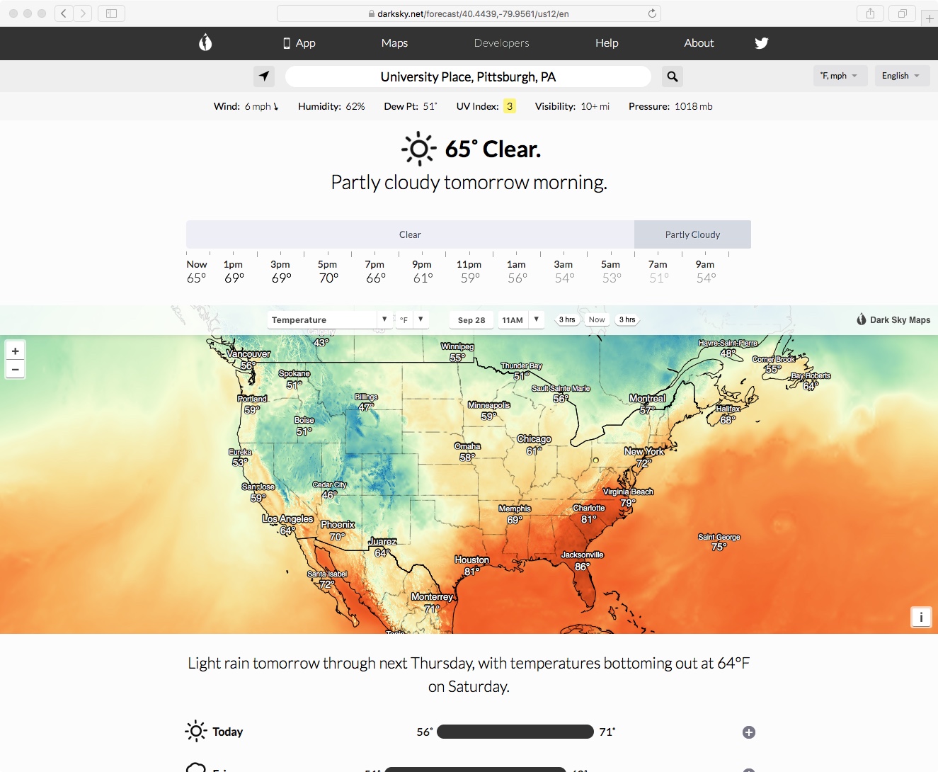 Weather Darksky Ui